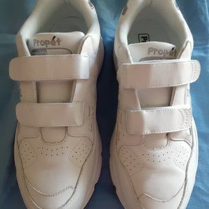 Propet Men's White Stability Strap Sneakers Size 10.5